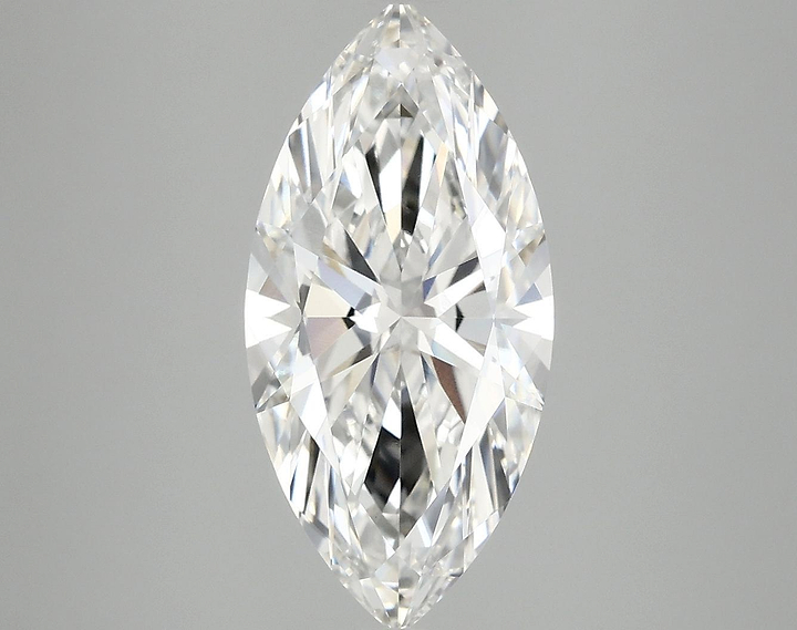 2.99 Carat Marquise Shaped Excellent Cut VVS2 IGI Certified Lab Grown Diamond