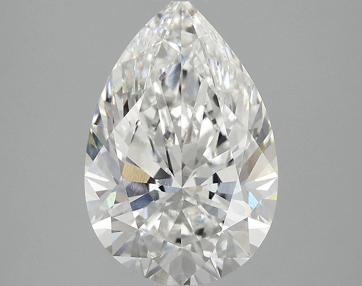 3.09 Carat Pear Shaped Excellent Cut VS1 IGI Certified Lab Grown Diamond