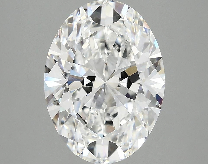 3.09 Carat Oval Shaped Excellent Cut VVS2 IGI Certified Lab Grown Diamond