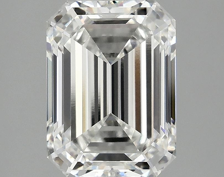 2.99 Carat Emerald Shaped Excellent Cut VVS2 IGI Certified Lab Grown Diamond