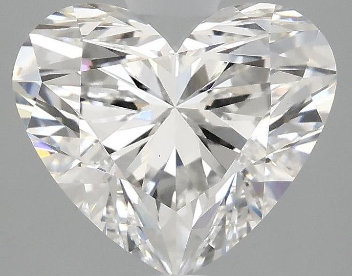 3.04 Carat Heart Shaped Excellent Cut VS1 IGI Certified Lab Grown Diamond