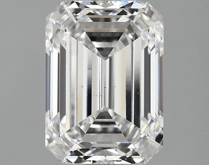 2.07 Carat Emerald Shaped Excellent Cut VS1 IGI Certified Lab Grown Diamond