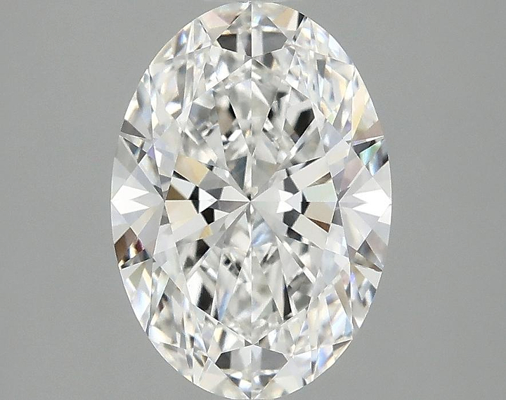 2.05 Carat Oval Shaped Ideal Cut VVS2 IGI Certified Lab Grown Diamond