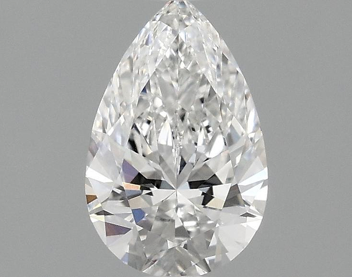 0.99 Carat Pear Shaped Ideal Cut VVS2 IGI Certified Lab Grown Diamond