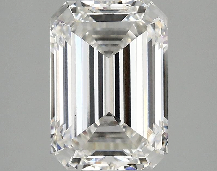2.35 Carat Emerald Shaped Ideal Cut VS1 IGI Certified Lab Grown Diamond