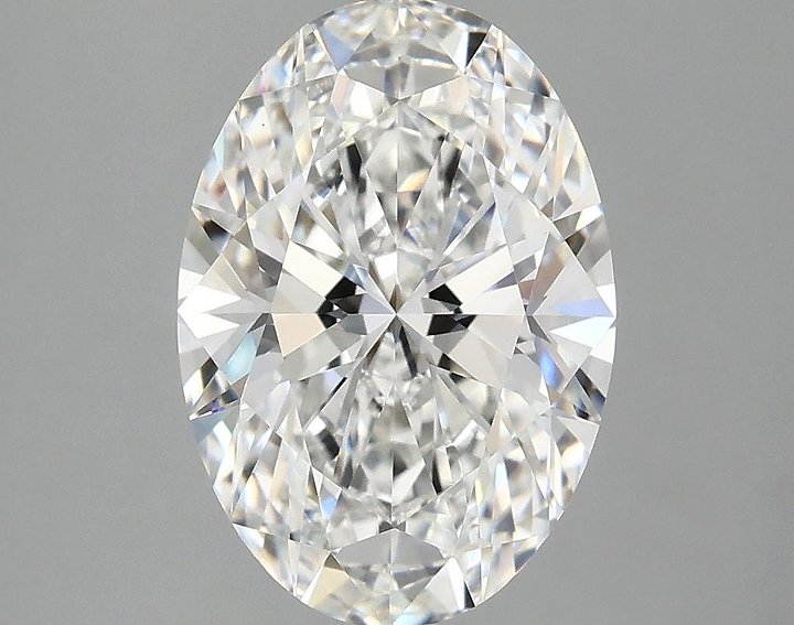 3.1 Carat Oval Shaped Ideal Cut VVS2 IGI Certified Lab Grown Diamond