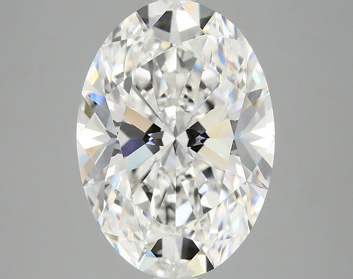 3.84 Carat Oval Shaped Ideal Cut VVS2 IGI Certified Lab Grown Diamond