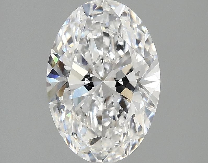 1.55 Carat Oval Shaped Ideal Cut VVS2 IGI Certified Lab Grown Diamond