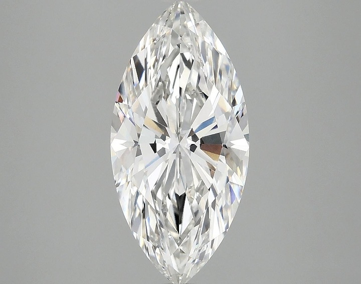 3.02 Carat Marquise Shaped Excellent Cut VS1 IGI Certified Lab Grown Diamond