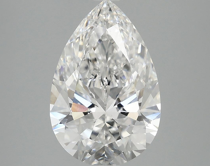 3.03 Carat Pear Shaped Excellent Cut VS1 IGI Certified Lab Grown Diamond