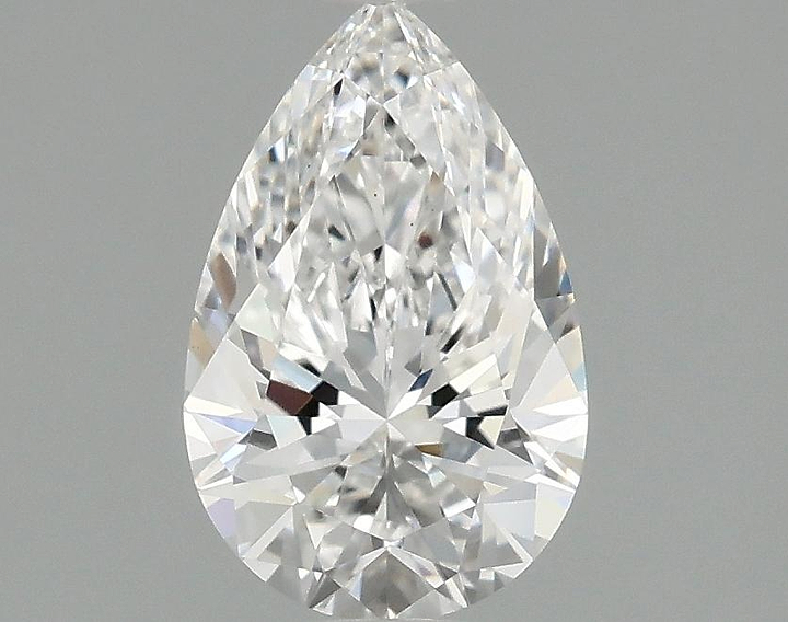 1.08 Carat Pear Shaped Ideal Cut VS1 IGI Certified Lab Grown Diamond