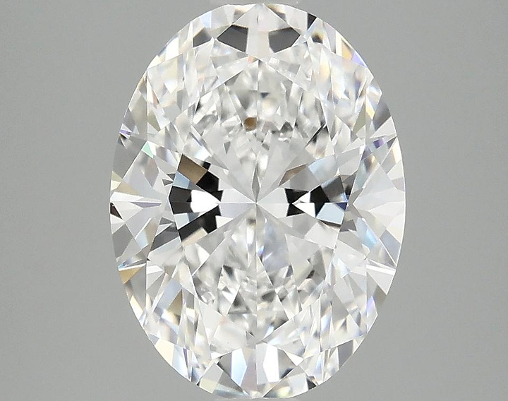 3.07 Carat Oval Shaped Excellent Cut VVS2 IGI Certified Lab Grown Diamond
