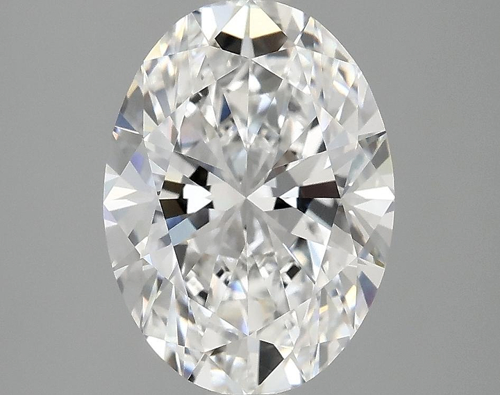3.08 Carat Oval Shaped Excellent Cut VVS2 IGI Certified Lab Grown Diamond