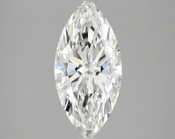 2.07 Carat Marquise Shaped Excellent Cut VVS2 IGI Certified Lab Grown Diamond