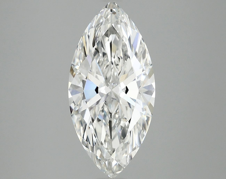 2.98 Carat Marquise Shaped Excellent Cut VVS2 IGI Certified Lab Grown Diamond
