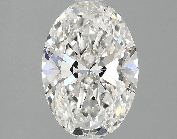 2.03 Carat Oval Shaped Ideal Cut VVS2 IGI Certified Lab Grown Diamond