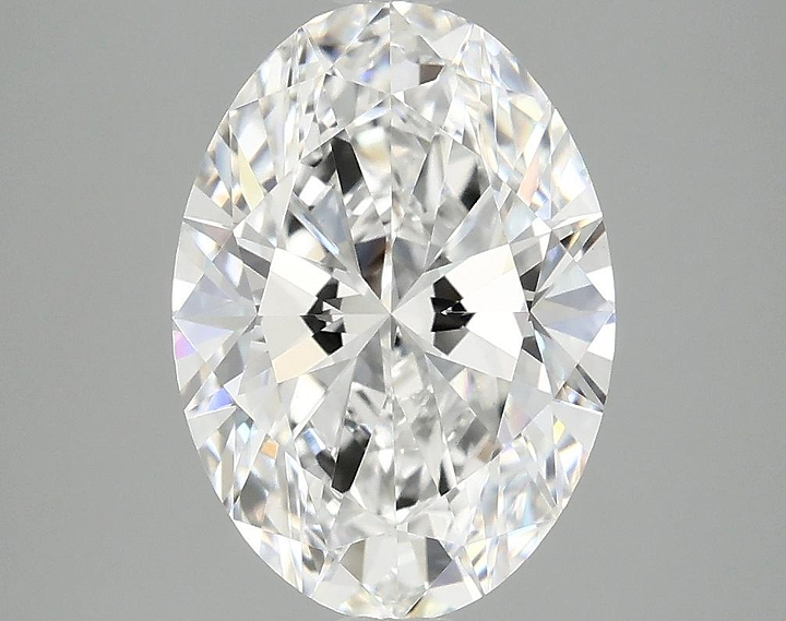 3.08 Carat Oval Shaped Ideal Cut VVS2 IGI Certified Lab Grown Diamond