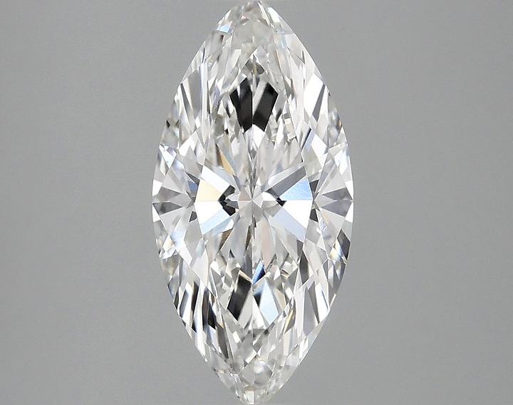 1.84 Carat Marquise Shaped Excellent Cut VVS2 IGI Certified Lab Grown Diamond
