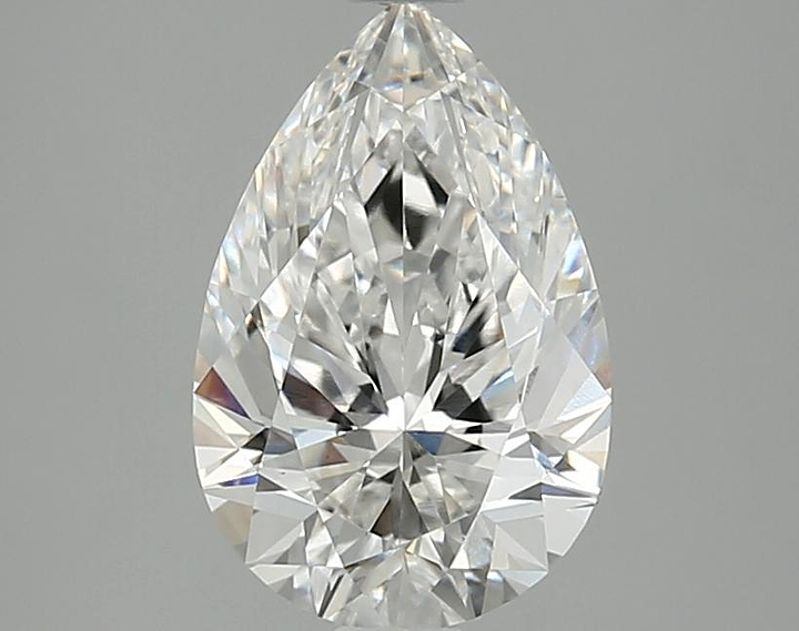 2.08 Carat Pear Shaped Excellent Cut VVS2 IGI Certified Lab Grown Diamond