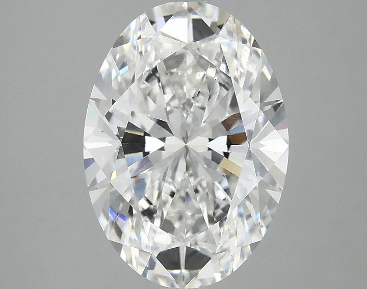 3.1 Carat Oval Shaped Ideal Cut VS2 IGI Certified Lab Grown Diamond