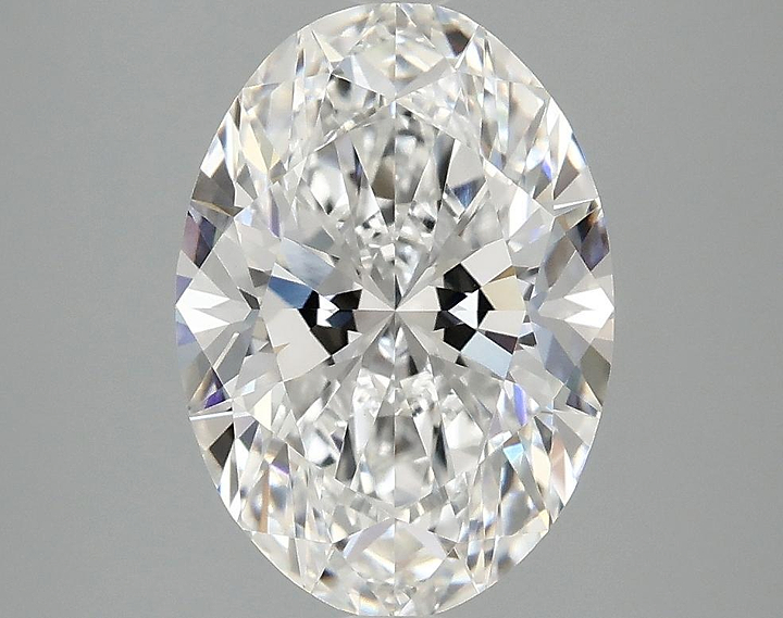 3.03 Carat Oval Shaped Ideal Cut VVS2 IGI Certified Lab Grown Diamond