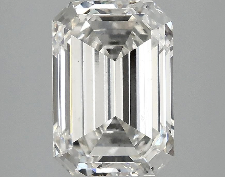 2.99 Carat Emerald Shaped Ideal Cut VS2 IGI Certified Lab Grown Diamond