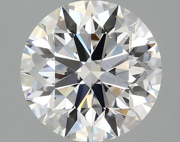 2.53 Carat Round Shaped Excellent Cut VVS2 IGI Certified Lab Grown Diamond
