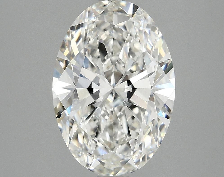 3.03 Carat Oval Shaped Ideal Cut VVS2 IGI Certified Lab Grown Diamond