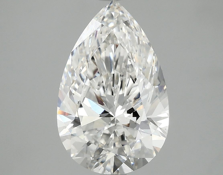 3.04 Carat Pear Shaped Ideal Cut VS1 IGI Certified Lab Grown Diamond