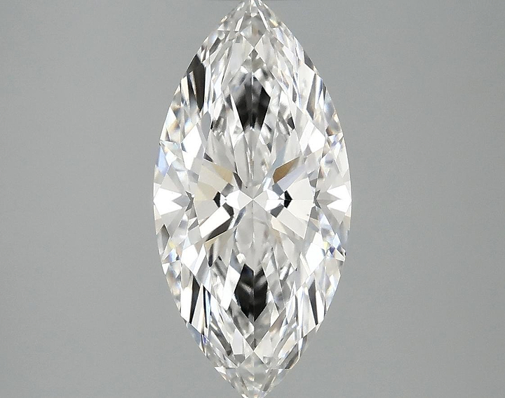 2.04 Carat Marquise Shaped Excellent Cut VVS2 IGI Certified Lab Grown Diamond