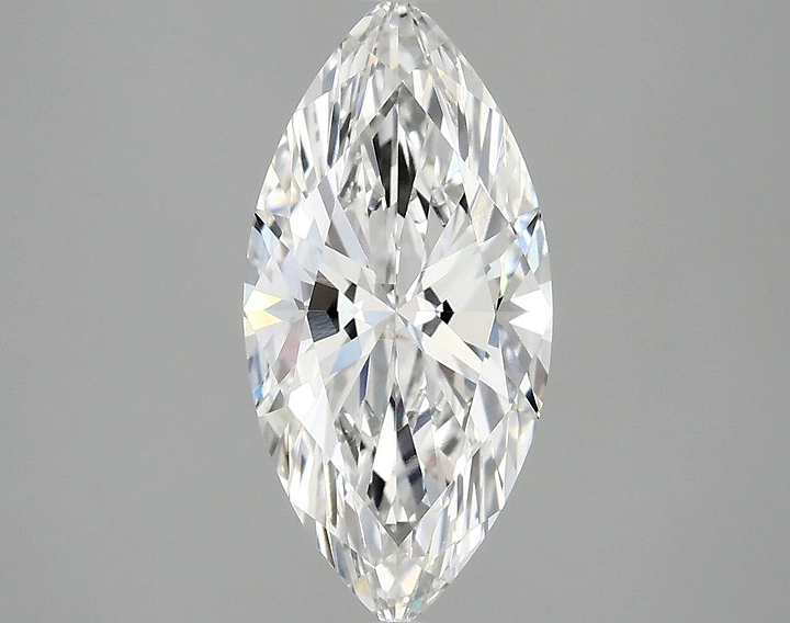 2.01 Carat Marquise Shaped Excellent Cut VVS2 IGI Certified Lab Grown Diamond