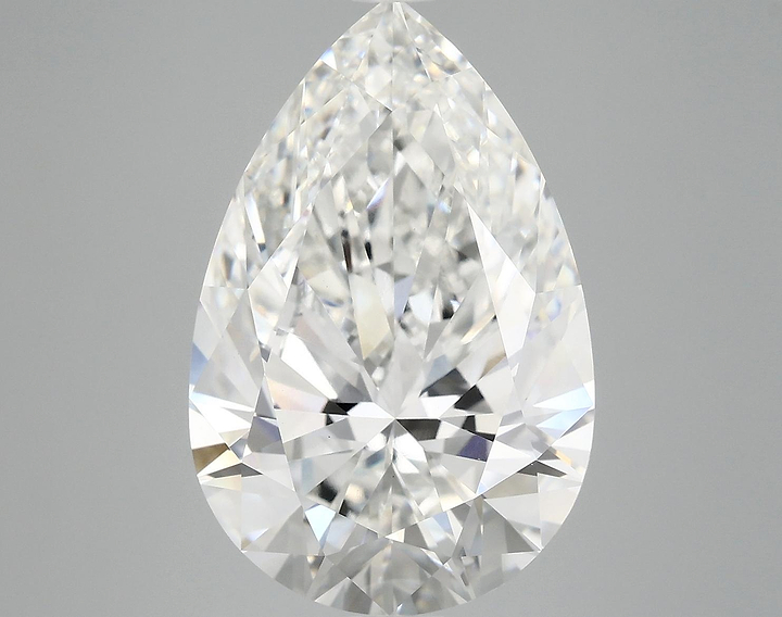 7.24 Carat Pear Shaped Excellent Cut VVS2 IGI Certified Lab Grown Diamond
