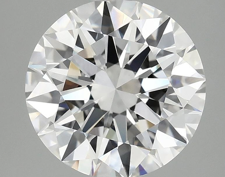 2.94 Carat Round Shaped Excellent Cut VVS2 IGI Certified Lab Grown Diamond