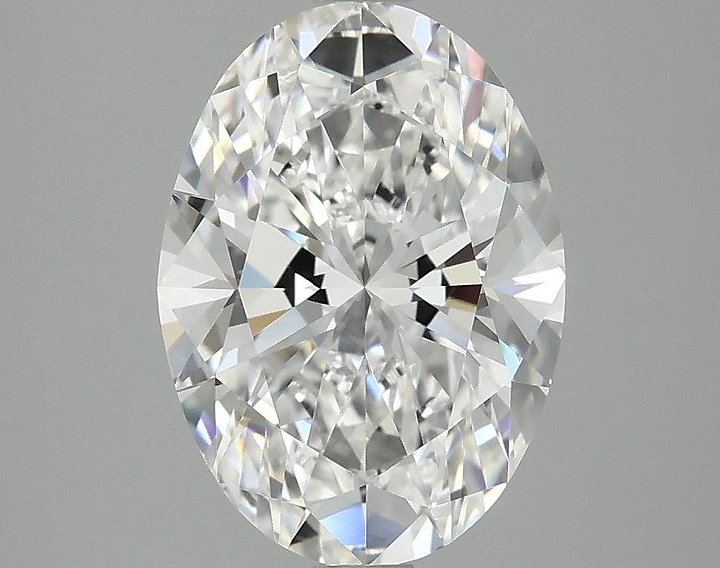 3.03 Carat Oval Shaped Ideal Cut VVS2 IGI Certified Lab Grown Diamond