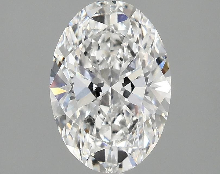 1.58 Carat Oval Shaped Ideal Cut VVS2 IGI Certified Lab Grown Diamond