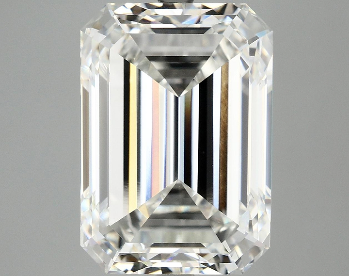 10.19 Carat Emerald Shaped Ideal Cut VVS2 IGI Certified Lab Grown Diamond
