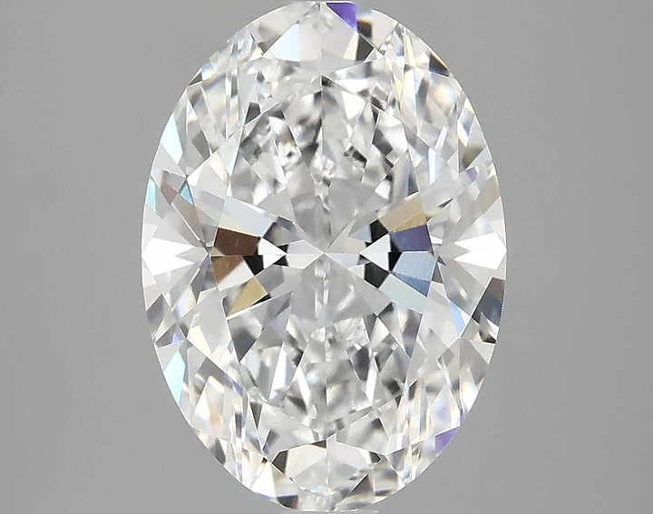 3.09 Carat Oval Shaped Ideal Cut VVS2 IGI Certified Lab Grown Diamond
