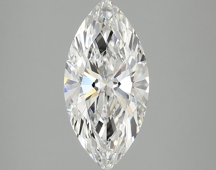 2.09 Carat Marquise Shaped Ideal Cut VVS2 IGI Certified Lab Grown Diamond