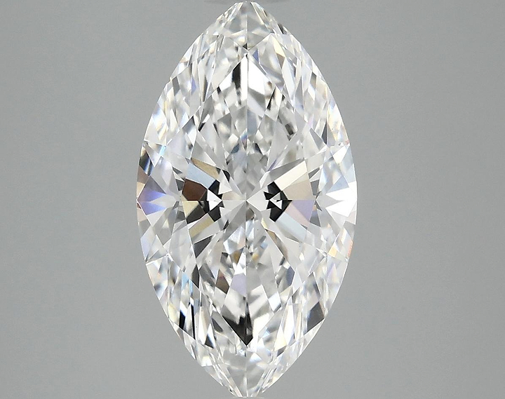 3.09 Carat Marquise Shaped Excellent Cut VS1 IGI Certified Lab Grown Diamond