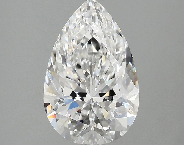 2.08 Carat Pear Shaped Ideal Cut VVS2 IGI Certified Lab Grown Diamond