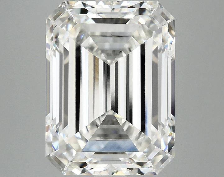 7.53 Carat Emerald Shaped Excellent Cut VVS2 IGI Certified Lab Grown Diamond