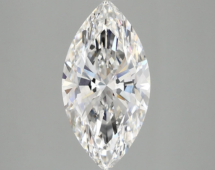 1.97 Carat Marquise Shaped Ideal Cut VS2 IGI Certified Lab Grown Diamond