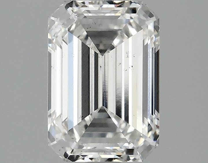 2.08 Carat Emerald Shaped Ideal Cut VS2 IGI Certified Lab Grown Diamond