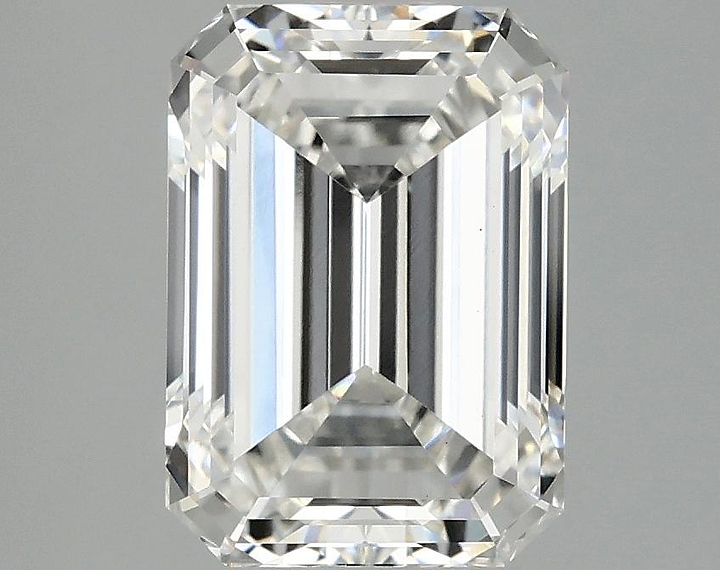 2.97 Carat Emerald Shaped Ideal Cut VS1 IGI Certified Lab Grown Diamond