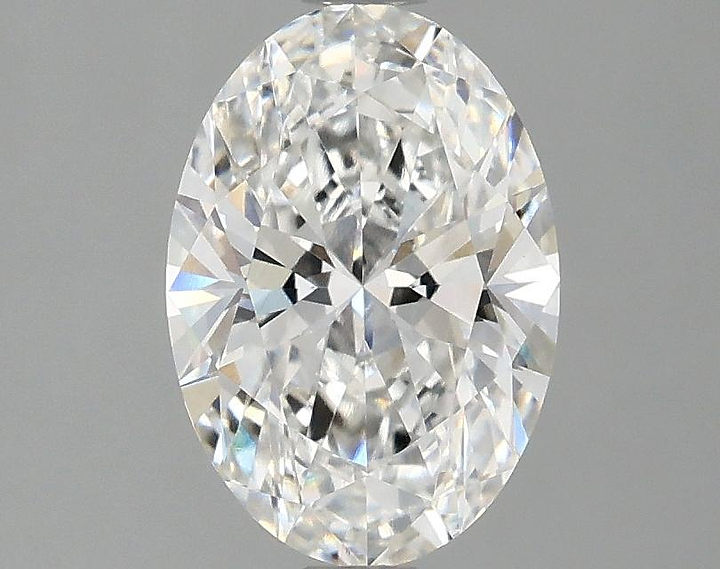 1.58 Carat Oval Shaped Ideal Cut VVS2 IGI Certified Lab Grown Diamond