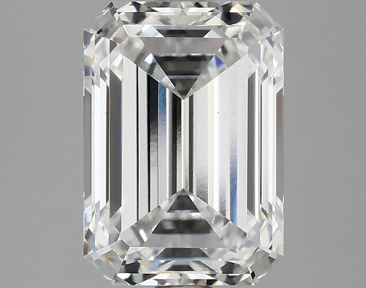 3.03 Carat Emerald Shaped Ideal Cut VS1 IGI Certified Lab Grown Diamond