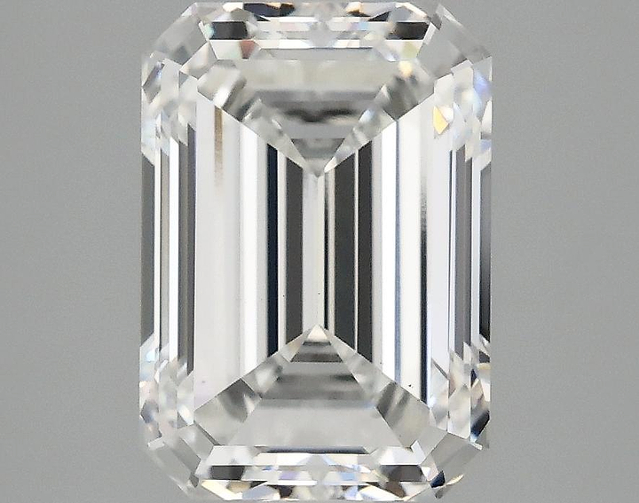 3.09 Carat Emerald Shaped Ideal Cut VS1 IGI Certified Lab Grown Diamond