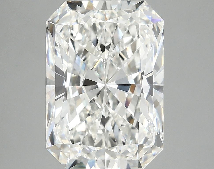 4.08 Carat Radiant Shaped Ideal Cut VVS2 IGI Certified Lab Grown Diamond