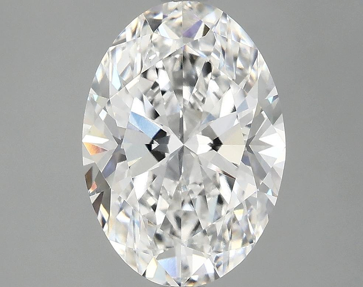 3.05 Carat Oval Shaped Ideal Cut VVS2 IGI Certified Lab Grown Diamond