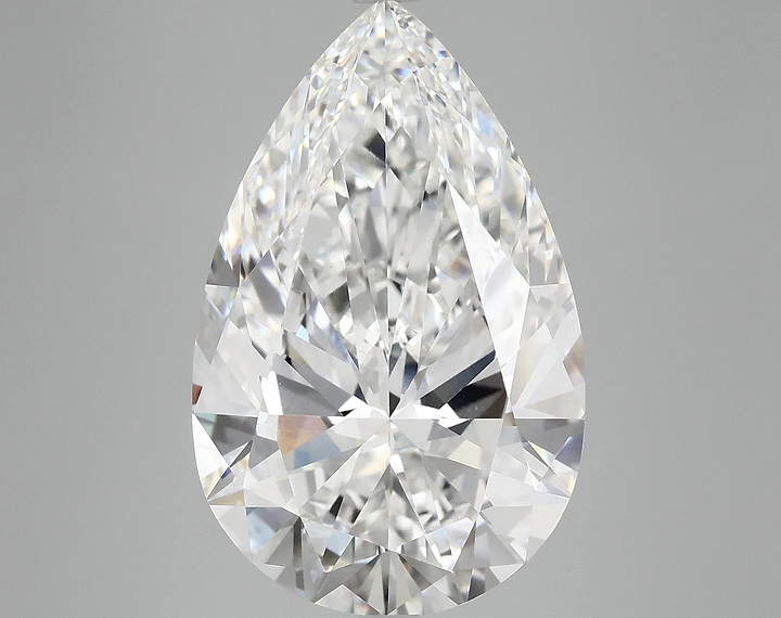 8.28 Carat Pear Shaped Ideal Cut VVS2 IGI Certified Lab Grown Diamond